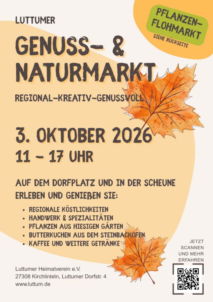 Genussmarkt in Luttum -Hegering Verden-Süd nimmt teil-